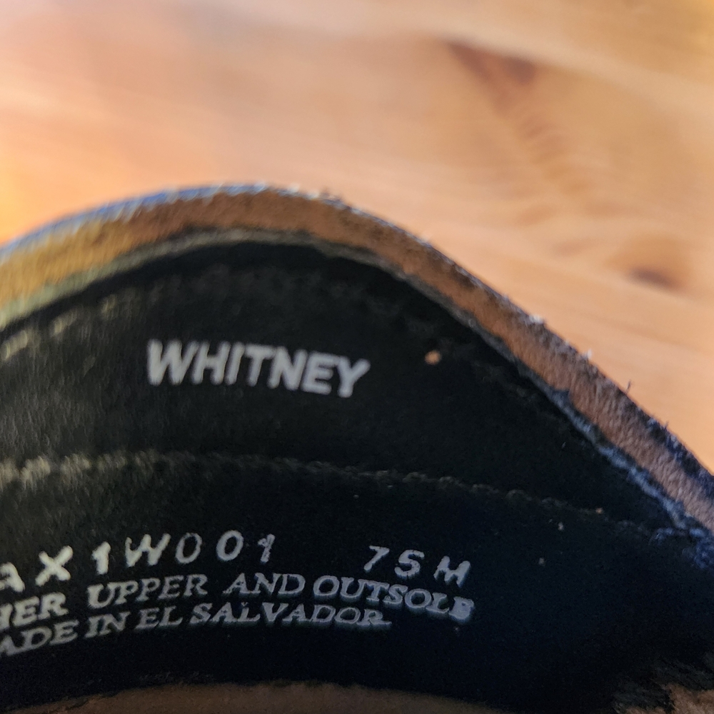 G.H. Bass & Co. Whitney Black Leather Loafers Women's Weejuns Free Shipping - Picture 6 of 7